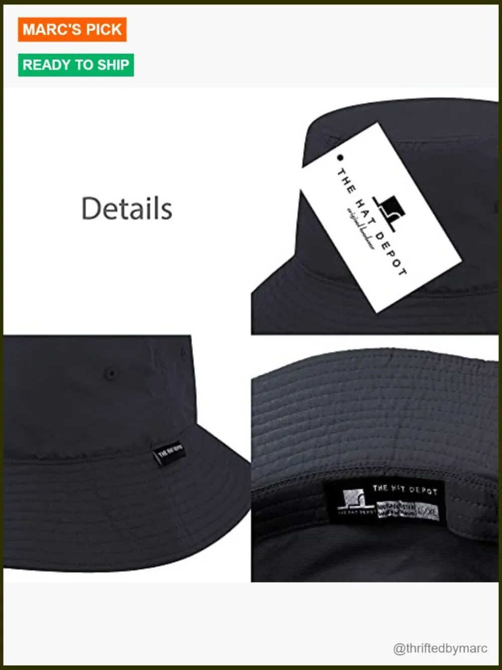 Lightweight Quick Dry Packable Bucket Sun Hat UPF50 Outdoor Fishing Hiking